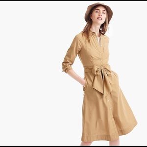 Jcrew Tie Waist Dress